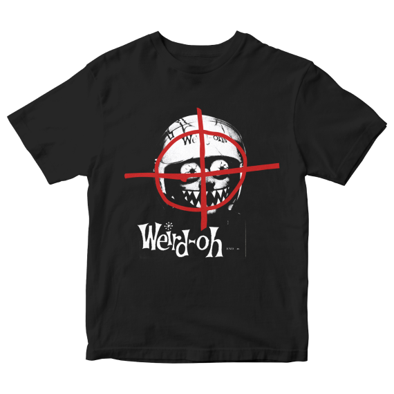 WEIRDOH GHOST TEE (black)